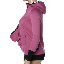 Load image into Gallery viewer, Meternity Hoodies Kangaroo Winter Hooded Coat for Pregnant Women Baby Carrier Jacket Outerwear Coat Maternity Clothes Thicken